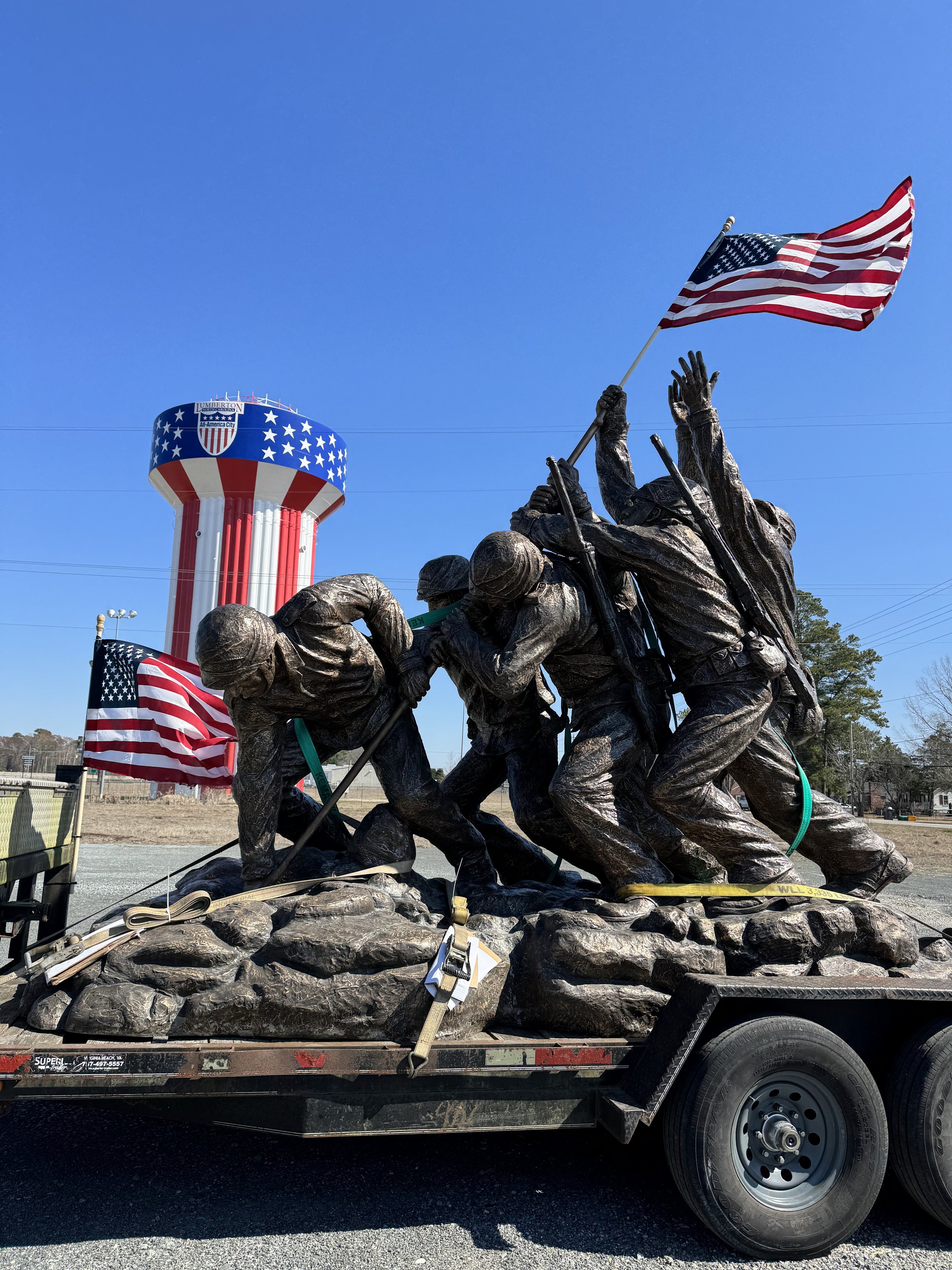 Picking up the Monument